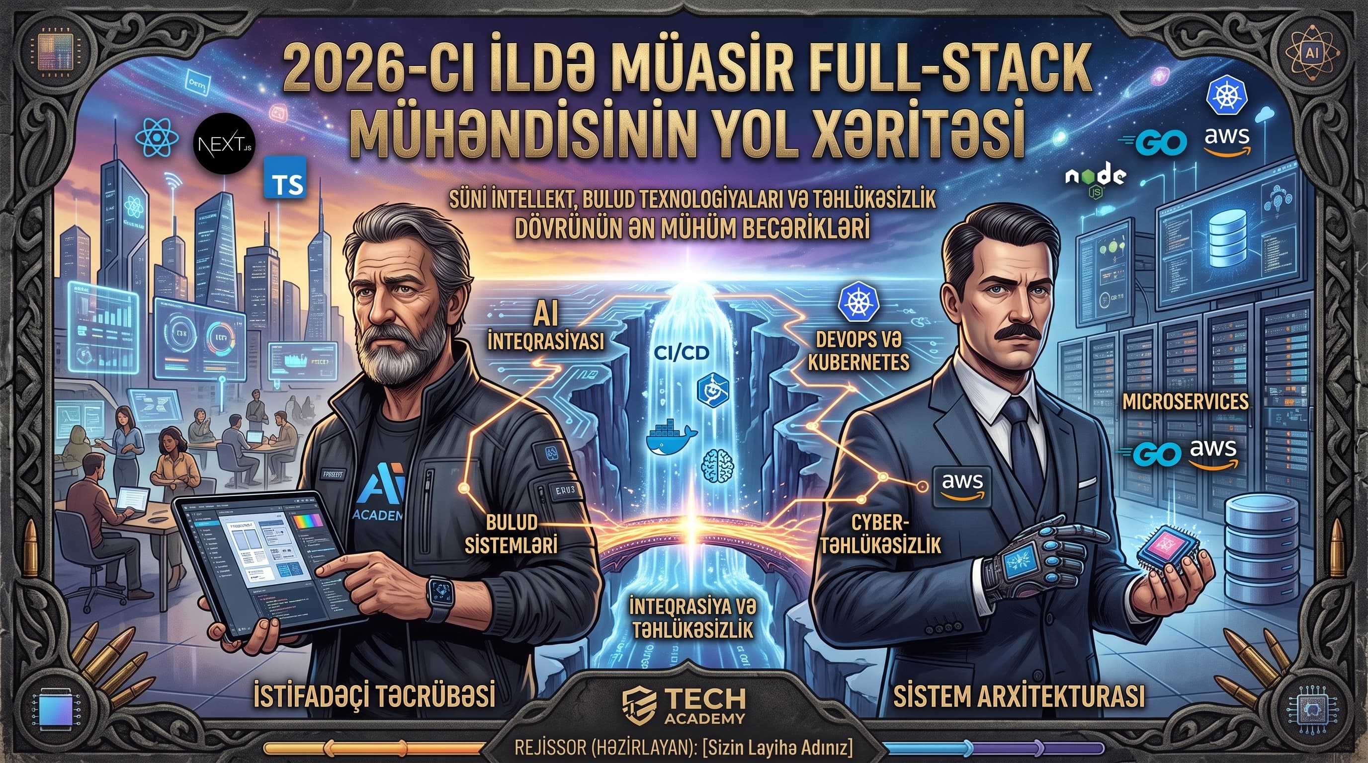 2026-cı İldə Müasir Full-Stack Mühəndisinin Yol Xəritəsi (Roadmap)